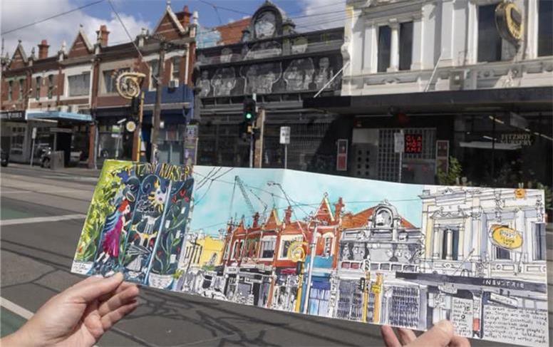 ثبت زندگی شهری با صبر و مداد