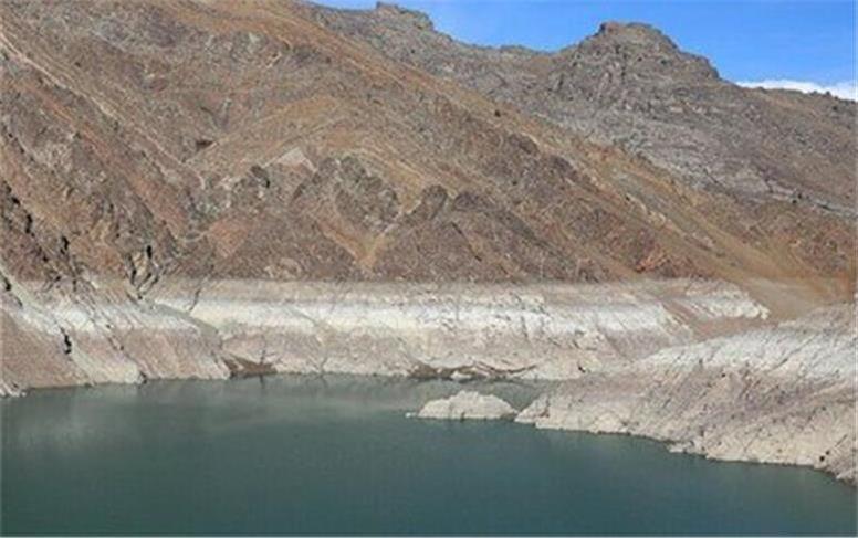 ذخیره آب سد کرج در وضعیت هشدار