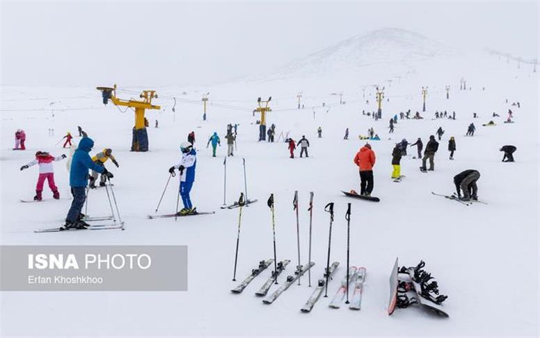 افتتاح پیست اسکی توچال