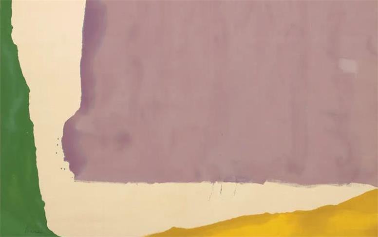 فقط پنج نقاشی کافی است تا نبوغ هلن فرانکنتالر را دید