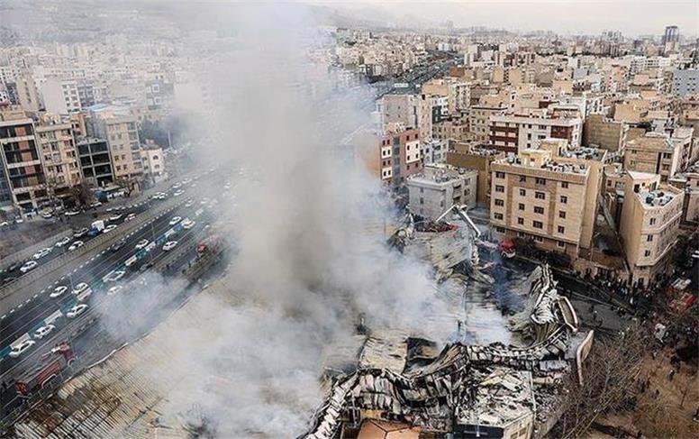 خسارات سنگین آتش سوزی در بازارچه جنت