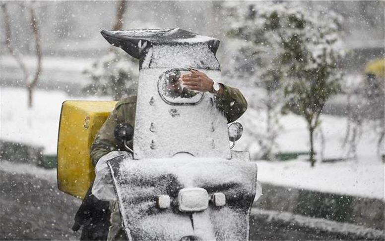 پیش بینی بارش برف و باران در تهران