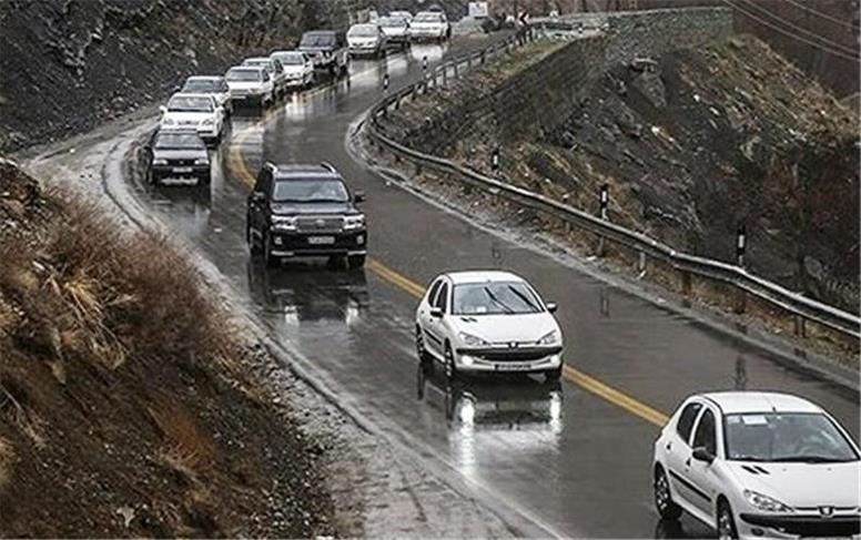 جزییات بارش برف و باران در جاده‌های ۲۸ استان