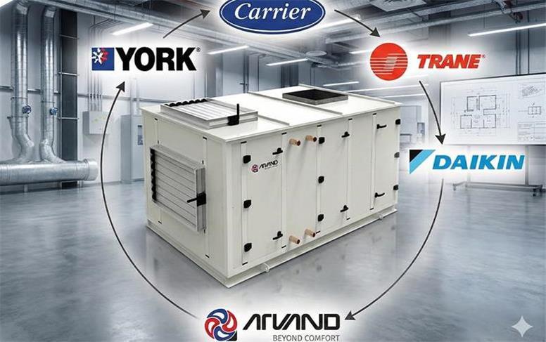 مقایسه برترین برندهای هواساز جهان با پرچمدار ایران