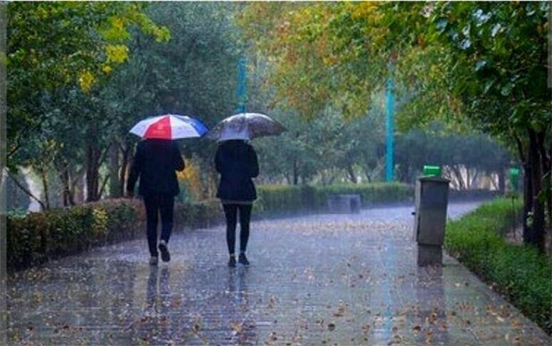 پیش بینی بارش باران در هفته جاری