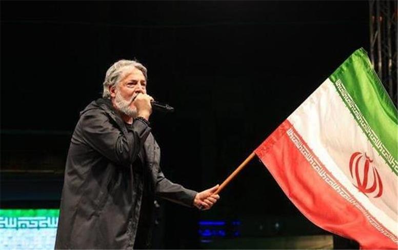 حضور قیصر خواننده در جشن کیلومتری غدیر