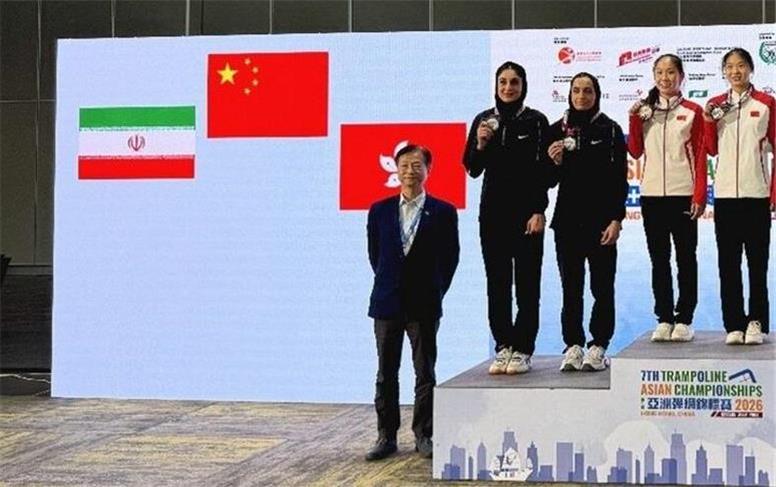 اولین مدال ژیمناستیک زنان ایران پس از انقلاب