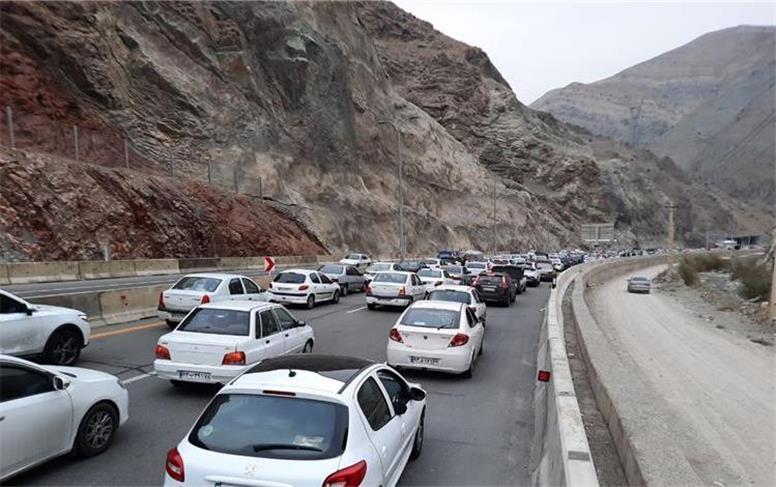 محدودیت تردد در آزادراه تهران–شمال و جاده چالوس