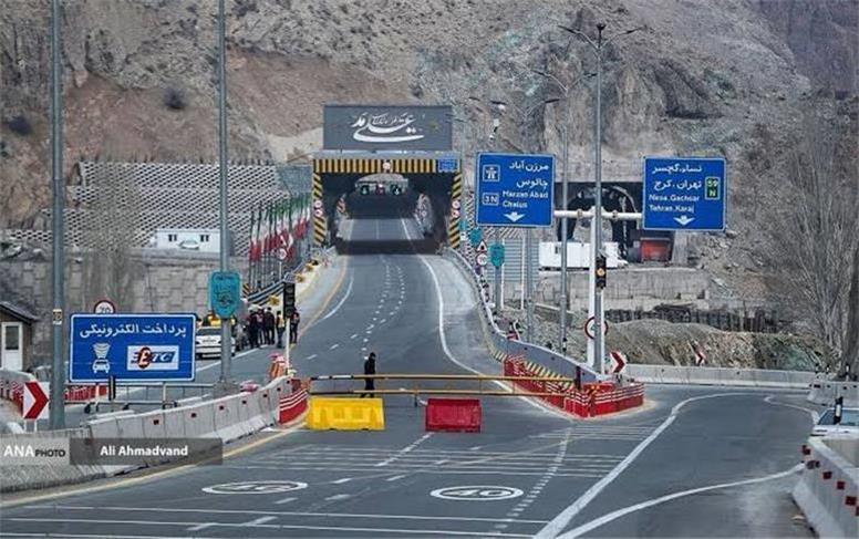 محدودیت تردد در جاده چالوس