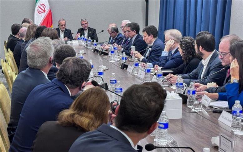 دیدار مدیران ارشد رسانه‌های آمریکا با پزشکیان