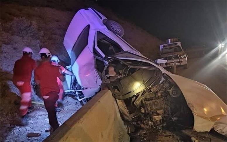 تصادف مرگبار پژو پارس با نیوجرسی