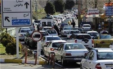 جاده چالوس یک‌طرفه شد