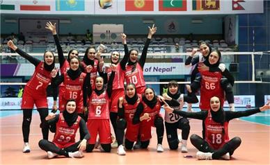 قهرمانی دختران والیبال ایران