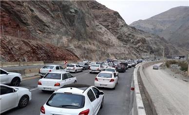 محدودیت تردد در آزادراه تهران–شمال و جاده چالوس