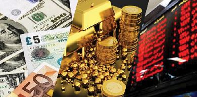 افزایش نرخ ارز و طلا؛ افت شاخص بورس 