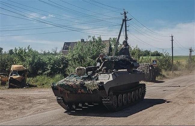 تسلط نیروهای روسیه بر نواحی اطراف «لیسیچانسک»